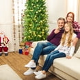 thumbnail image 3 of Patiojoy 7FT Pre-lit Hinged Artificial Pencil Fir Christmas Tree with UL-listed Lights, 3 of 10