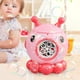 thumbnail image 5 of Máquina de burbujas automática a pilas para niños pequeños, manual de instrucciones Pulpo rosa de 5 agujeros, 5 of 8