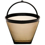 THE ORIGINAL GOLDTONE BRAND Reusable Cone-style #2 4-8 Cup Coffee Filter with Handle