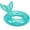 Blue, variant on MoKo Mermaid Pool Float, 23" Inflatable Swimming Ring, Rose Gold
