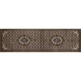 thumbnail image 2 of Art Carpet 21452 5 ft. Arbor Collection Downton Woven Round Area Rug, Brown, 2 of 2