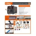 thumbnail image 2 of Welding Machine, Gasless And Shielded Arc Welding Machine, Compact, Dual-purpose For Both Home And Industrial Use ,Multi Purpose, 2 of 2