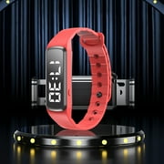 PBAZIH Outdoor Sports Multifunctional Bracelet with Vibration Alarm Clock, 24-Hour Pedometer, Reminder Function, Waterproof Activity Tracker Sports Bracelet for Fitness and Health Monitoring