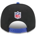 thumbnail image 4 of Youth New Era  Black/Royal Buffalo Bills 2025 NFL Draft A-Frame 9FIFTY Snapback Hat, 4 of 5