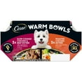 thumbnail image 2 of Cesar Warm Bowls Wet Dog Food Variety Pack: Chicken & Beef; And Chicken Entrées, (6) 2.7 Oz. Trays, 2 of 10