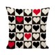 thumbnail image 1 of ¡Oferta Tainini! Juego de 4 fundas de cojín decorativas de 45 x 45 cm con diseño geométrico de rayas abstractas modernas, para sofá, cama, sala de estar, decoración rústica., 1 of 6