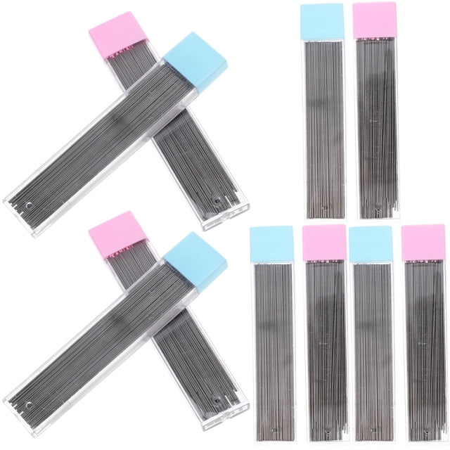 RUNROTOO Rentrée des Classes 10 Pcs Mèches de Crayon Mécanique pour Bureau avec Fournitures de Dessin en Résine