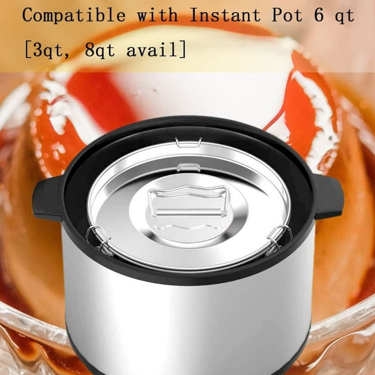 EasyShopForEveryone Stainless Steel Flan Mold 38 oz, Ergonomic Handle for  Easy Lifting, Compatible with Instant Pot 3 qt 6qt, 8qt avail, Pot in Pot  Cooking, Bakeware, Pressure Cooker Accessories 