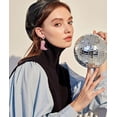 thumbnail image 3 of Sparkling Cowgirl Boots Drop Dangle Earrings for Women Girls Crystal Cubic Zirconia Shell Pearl Boot Western Cowboy Fancy Dress Costume Dangling Statement Earring Fashion Jewelry Gifts, 3 of 5