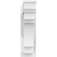 thumbnail image 2 of 7"W X 24"D X 24"H Merced Architectural Grade PVC Outlooker with Traditional Ends, 2 of 8