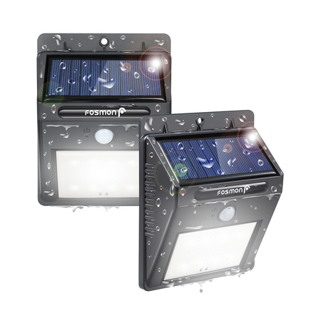 Solar Motion Sensor Light 16 Led Fosmon 400 Lumen Waterproof Solar Motion Sensor Light 16 Led Fosmon 400 Lumen Waterproof Outdoor Wireless