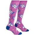 thumbnail image 2 of Sock It To Me Catterfly Funky Knee High Socks, 2 of 3