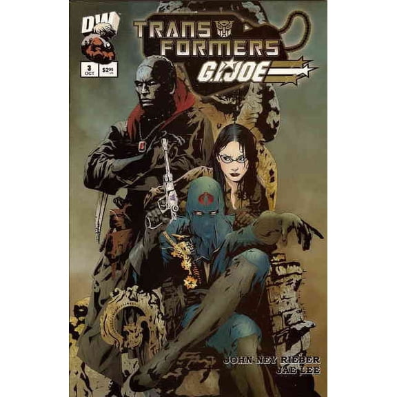 Transformers/G.I. Joe #3 VF ; Dreamwave Comic Book