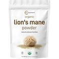 thumbnail image 2 of (2 pack) Micro Ingredients Organic Lions Mane Mushroom Powder, 16 Ounce | Nootropic for Mental Clarity Energy & Immune Support, 2 of 7