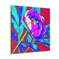 thumbnail image 2 of Fragrant Peonies in Pop Art - Canvas, 2 of 10