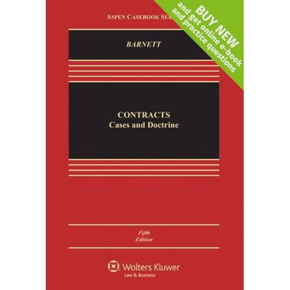 Pre-Owned Contracts: Cases and Doctrines (Aspen Casebook Series), 5th Edition (Hardcover) 1454809981 9781454809982