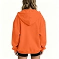 thumbnail image 5 of BFRGSIJ Full Zip Up Hoodie for Women Drawstring Hooded Sweatshirt Lightweight Casual Fall Winter Jacket with Pocket S, 5 of 5