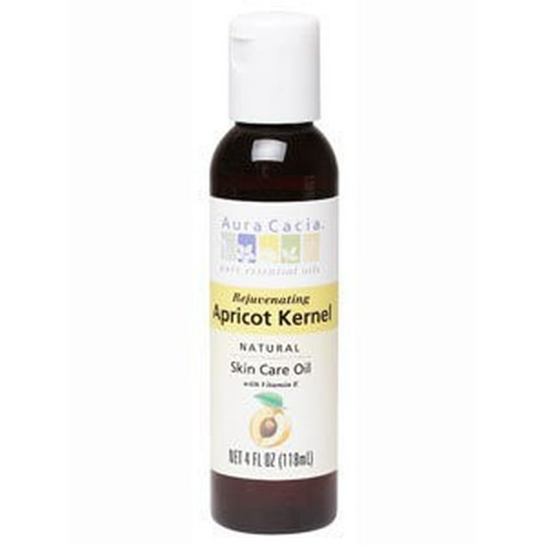 Aura Cacia Apricot Kernel Skin Care Oil 4 Fl oz.