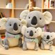 thumbnail image 3 of Juguete Encantador Oso Koala Muñeca 30Cm Regalo De Cumpleaños Relleno Hojas Juguetes De Peluche Dormir Decoración Del Hogar Niños Premio Jardín De Infantes Sweethay FN007048-02, 3 of 6