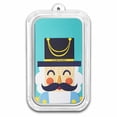 thumbnail image 2 of 1 oz Silver Colorized Bar - Joyful and Serious Nutcrackers, 2 of 4