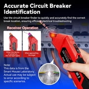 NOYAFA NF-827 Circuit Breaker Finder & Locator with GFCI Outlet Tester, Circuit Breaker Tester Tool, NCV Voltage Detector (90-120V AC)
