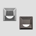 thumbnail image 2 of wac lighting 2061-30ss wac indicator 3" led 12v square step and wall light in stainless steel,, 2 of 2