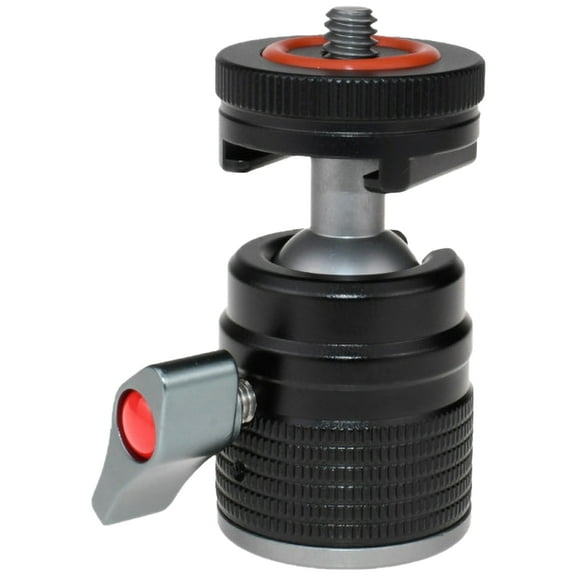 lanema Camera Tripod BallHead with Wide Motion, 360 Degree Rotation, 90° Tilt, Lightweight Aluminum