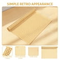 thumbnail image 3 of Toorise Plastic Rattan Webbing Roll Washable Faux Cane Webbing PE Artificial Woven Open Mesh Cane Handwoven Synthetic Poly Rattan Roll for DIY Furniture Chair Cabinet, 3 of 10
