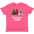 thumbnail image 3 of Inktastic Christmas Squad with Plaid Trees Youth T-Shirt, 3 of 5