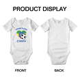 thumbnail image 3 of Future Soccer Player Ethiopia Soccer Fan Baby Rompers Bodysuit (White, 12-18 Months), 3 of 5