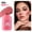 #06 Girlish Thoughts, variant on Julystar Pocket Blush Stick, 8 Colors Cream Blush for Cheeks Lips Eyes, Long-Lasting Buildable Multi-Use Makeup Stick, Portable Blendable Blush for All Skin Tones