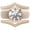 Nude and Rose Gold, variant on Silicone Ring Stackable Set – 7mm Round Solitaire CZ | Patented Design - GlowStone Collection
