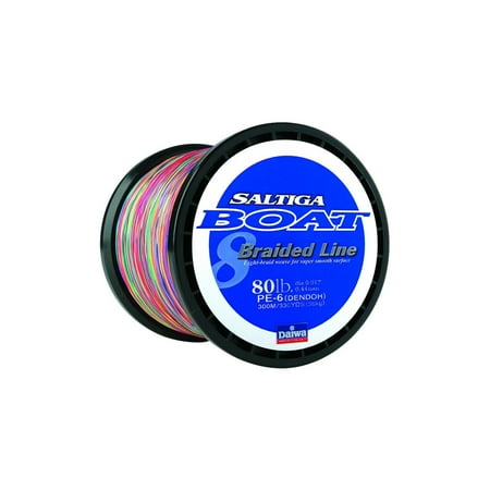 80 Lb Linen - Daiwa Saltiga BoatBraided Line 80Lb 1800 Meters, SAB-B80LB