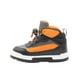 thumbnail image 2 of Tenis Bota Para Niño Casuales Cómodos Color Negro Naranja negro 13, 2 of 6