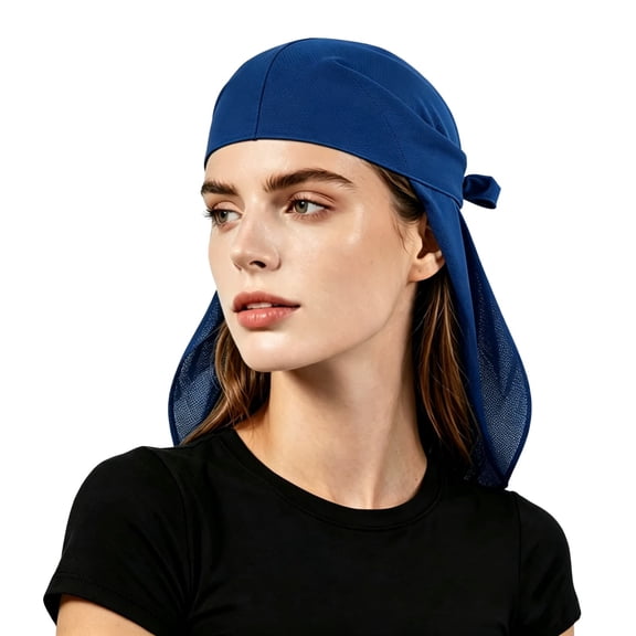 Clossjun Cooling Do Rags Skull Cap Helmet Liner, Sweat Head Wraps Bandanas for Women Men Running Cycling Motorcycle