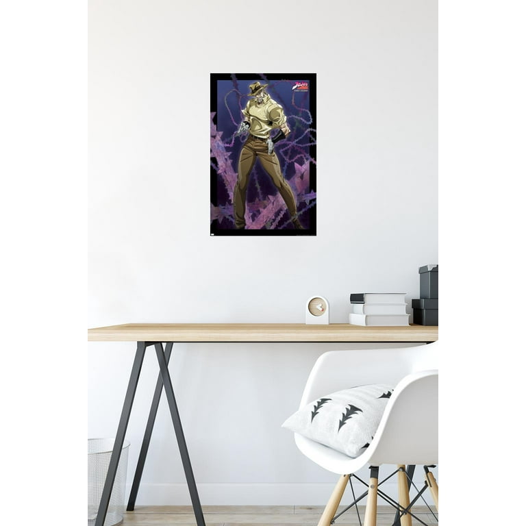 JoJo's Bizarre Adventure - Joseph and Hermit Purple Wall Poster