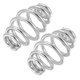 thumbnail image 3 of Spring Accessory Motorcycle Parts Shock Absorption Silver 7.9X4.4X4.4CM 1 Pair, 3 of 4