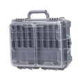 thumbnail image 4 of S SERENABLE Fishing Tackle Box Fishing Accessories Box Multifunctional Storage Organizer Gray, 4 of 9