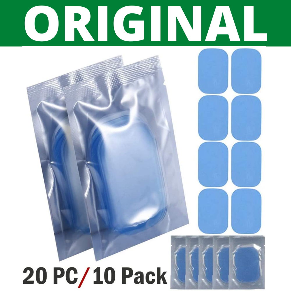 New Age U.S. 20 Gel Pads for Muscle Toner Soft Replacement Gel Pad Abs