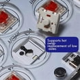 thumbnail image 3 of RP2040 Fighting Keyboard+12PCS Keycap for Joystick 6 Tekken Game Covered Punk C, 3 of 5