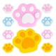 thumbnail image 5 of 10 miniborradores para estudiantes Miniborradores a granel con forma de pata de gato Borrador con forma de pata de gato Borradores para estudiantes, 5 of 8