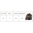 thumbnail image 3 of EIMELI Femmes Blouse d'Été Manches Chauves-Souris Chemise à Col Rond à Imprimé Uni, 3 of 4