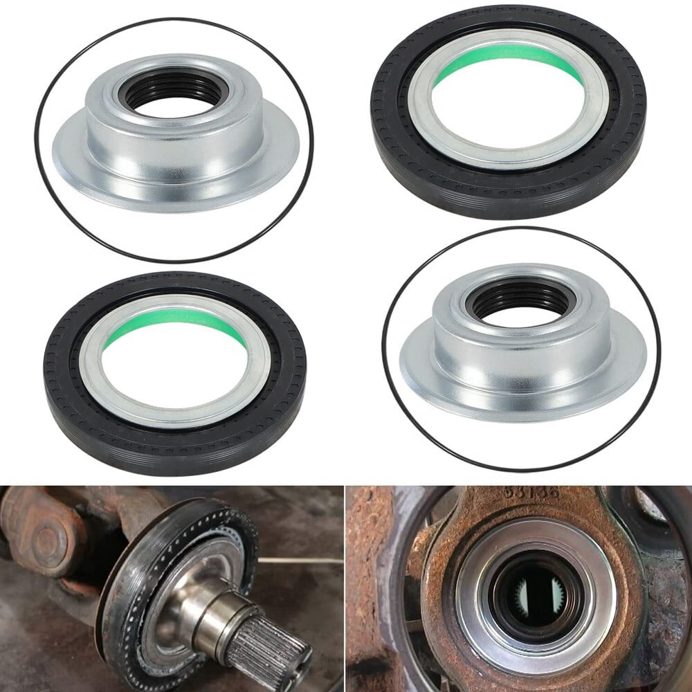 For Ford F250 F350 Super duty 2005-14 Front Axle Seal And Greasable U Joint Kit