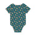 thumbnail image 5 of Balery Frog and Mushrooms Pattern Baby Climbing Clothes Infant Bodysuit Cute Infant Bodysuit Baby Romper-3 Months, 5 of 7