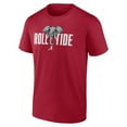 thumbnail image 2 of Men's Cardinal Alabama Crimson Tide Campus Goal T-Shirt, 2 of 3