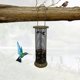 thumbnail image 4 of Comedero para pájaros al aire libre, comedero para pájaros al aire libre, comedero para pájaros de Metal colgante, dispensador de comida para pájaros, apariencia llamativa, 4 of 8