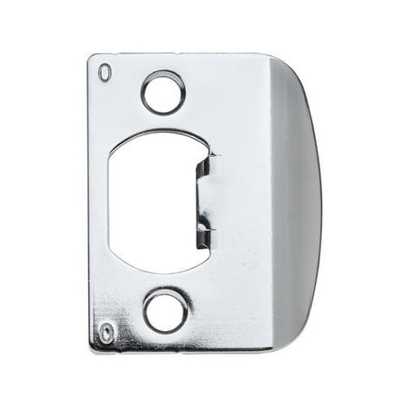 KWIKSET Satin Chrome Standard Strike Plate - Walmart.com