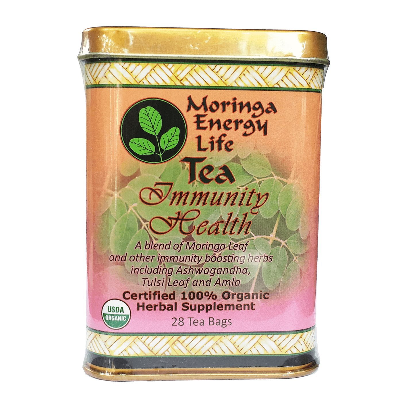 28 Tea bags MORINGA IMMUNITY HEALTH TEA Ayurveda's Most Famous Immune
