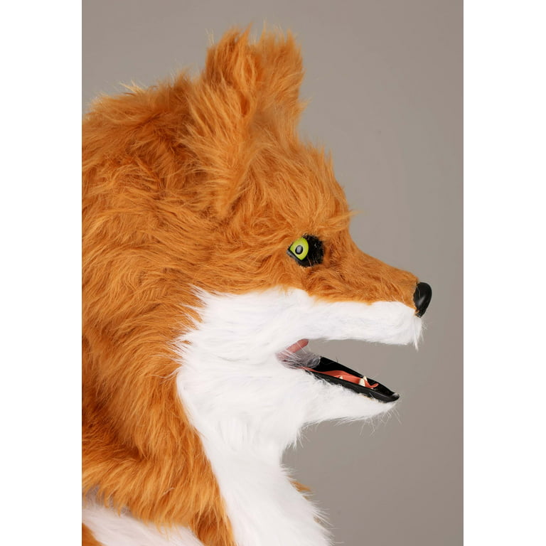 Hms Red Fox Animal Full Face Adult Costume Mask : Target
