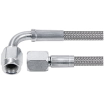 Allstar Performance 30in #4 Line -4 Str/-4 90 Deg Tube Style ALL46404-30